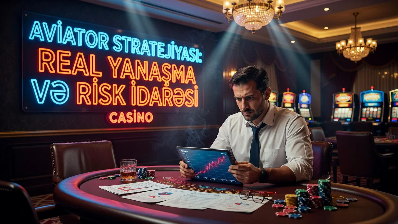Aviator strategiyası: real yanaşma və risk idarəsi