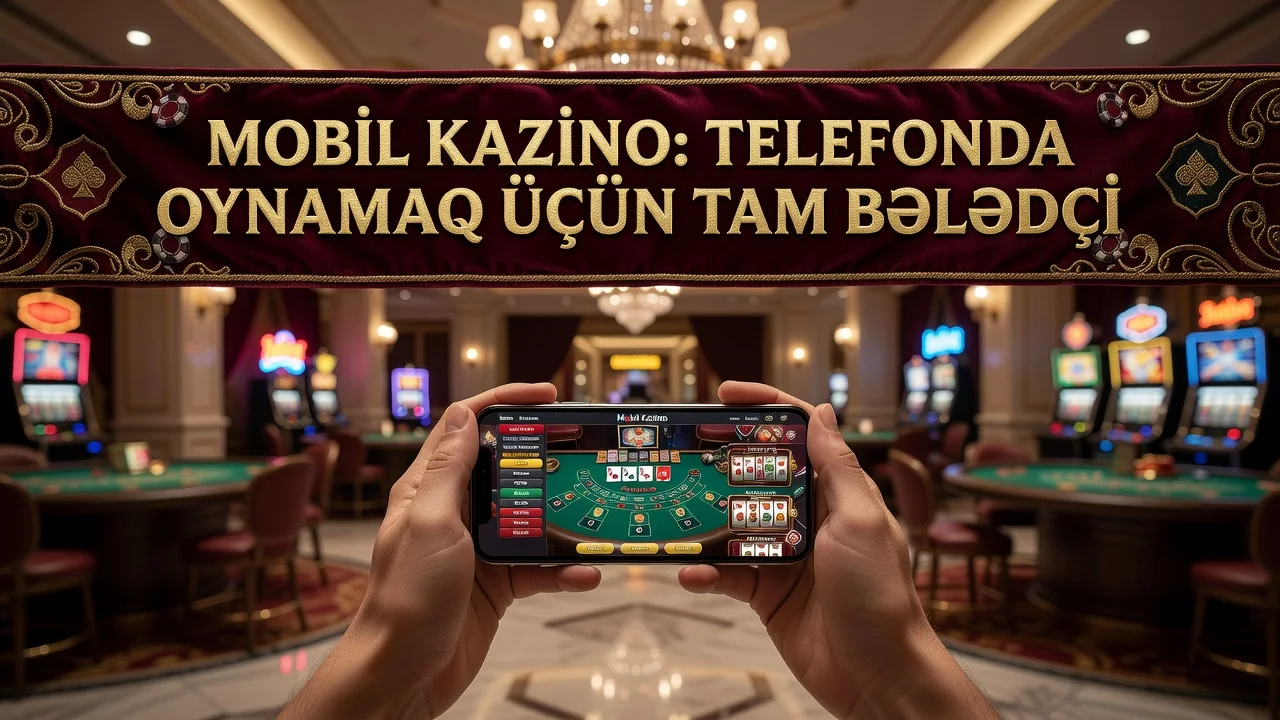 Mobil kazino: telefonda oynamaq üçün tam bələdçi