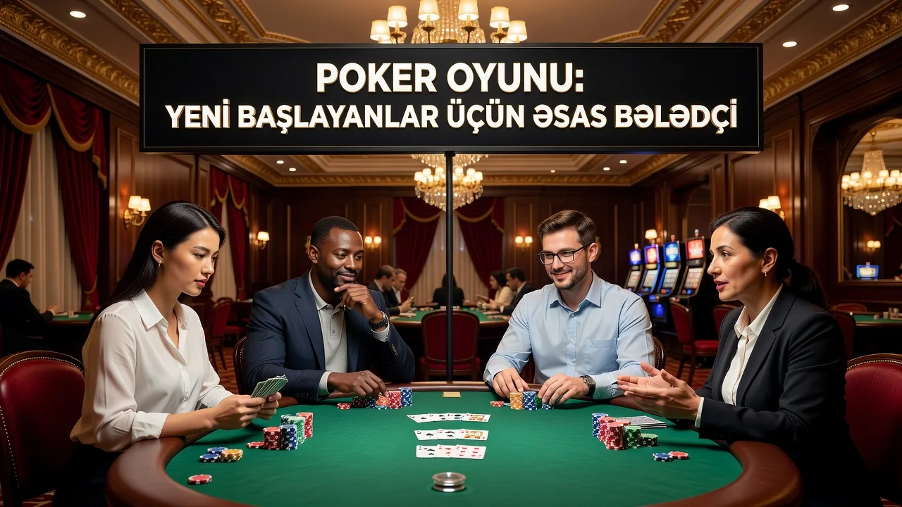 Poker oyunu: yeni başlayanlar üçün əsas bələdçi